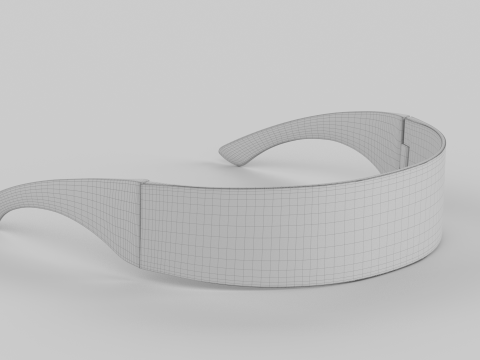 Megatron Eyewear Glasses Modello 3D