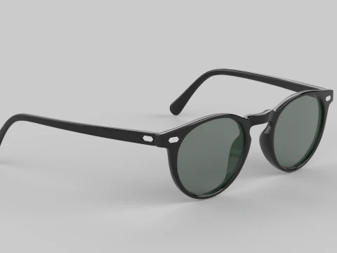 Peter Eyewear Glasses 3D Model
