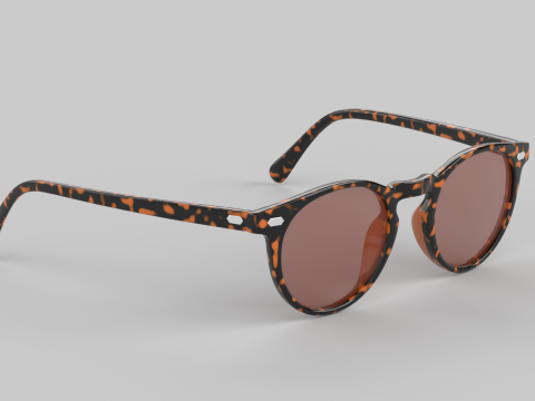 Peter Eyewear Glasses Model 3D