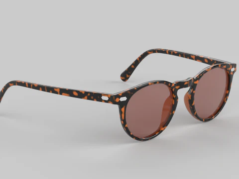 Peter Eyewear Glasses 3D Model
