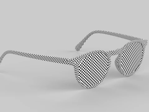 Peter Eyewear Glasses 3D Model