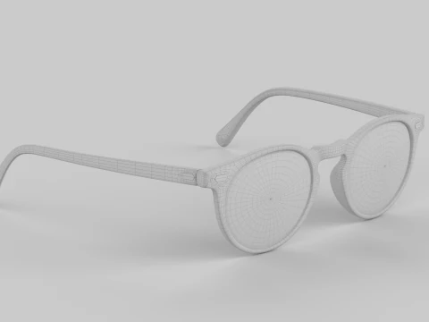 Peter Eyewear Glasses 3D Model