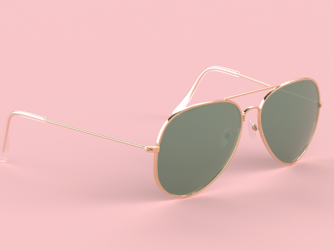 Portland Eyewear Glasses 3D मॉडल