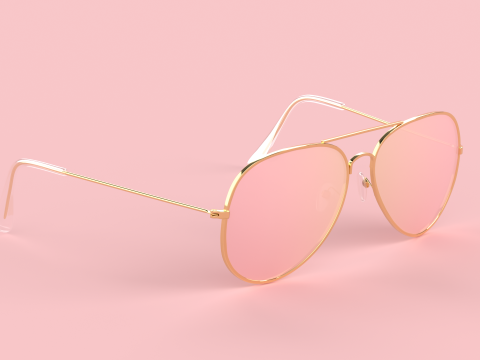 Portland Eyewear Glasses 3D मॉडल