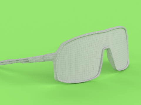 The Alpha Eyewear Glasses 3D Model