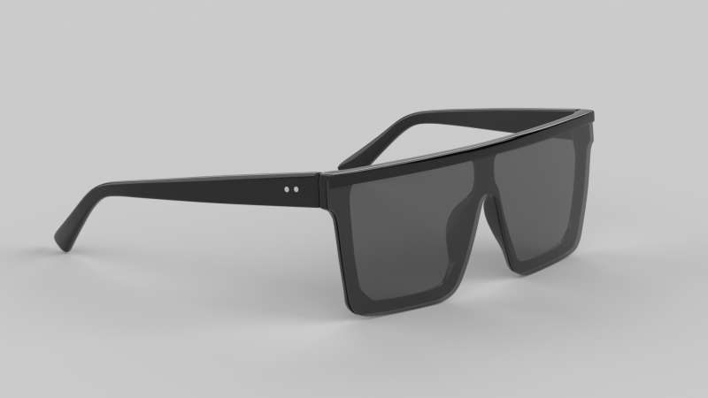 The Glam Eyewear Glasses Modelo 3D .c4d .max .obj .3ds .fbx .stl .blend 