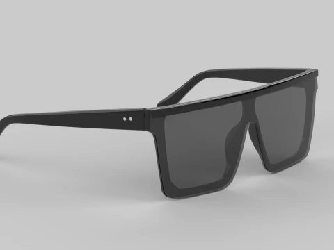 魅力眼镜 3D 模型