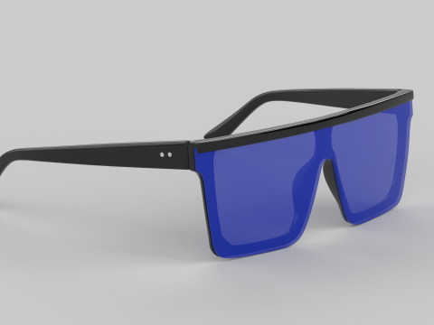 The Glam Eyewear Glasses Modelo 3D