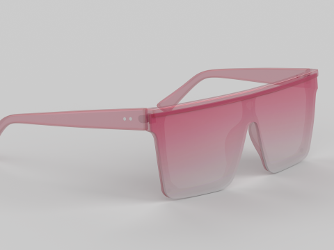 The Glam Eyewear Glasses Modelo 3D