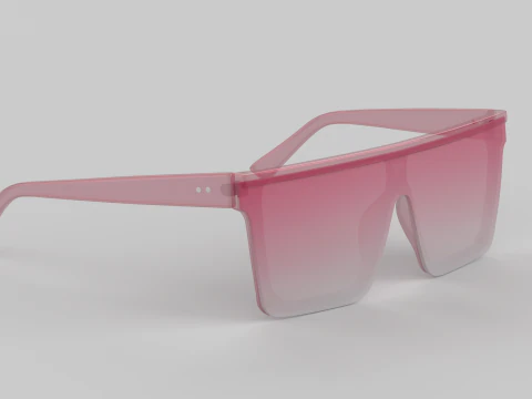 The Glam Eyewear Glasses 3D Model