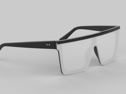 The Glam Eyewear Glasses Modelo 3D
