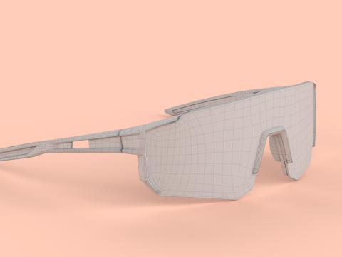 रश आईवियर चश्मा 3D मॉडल