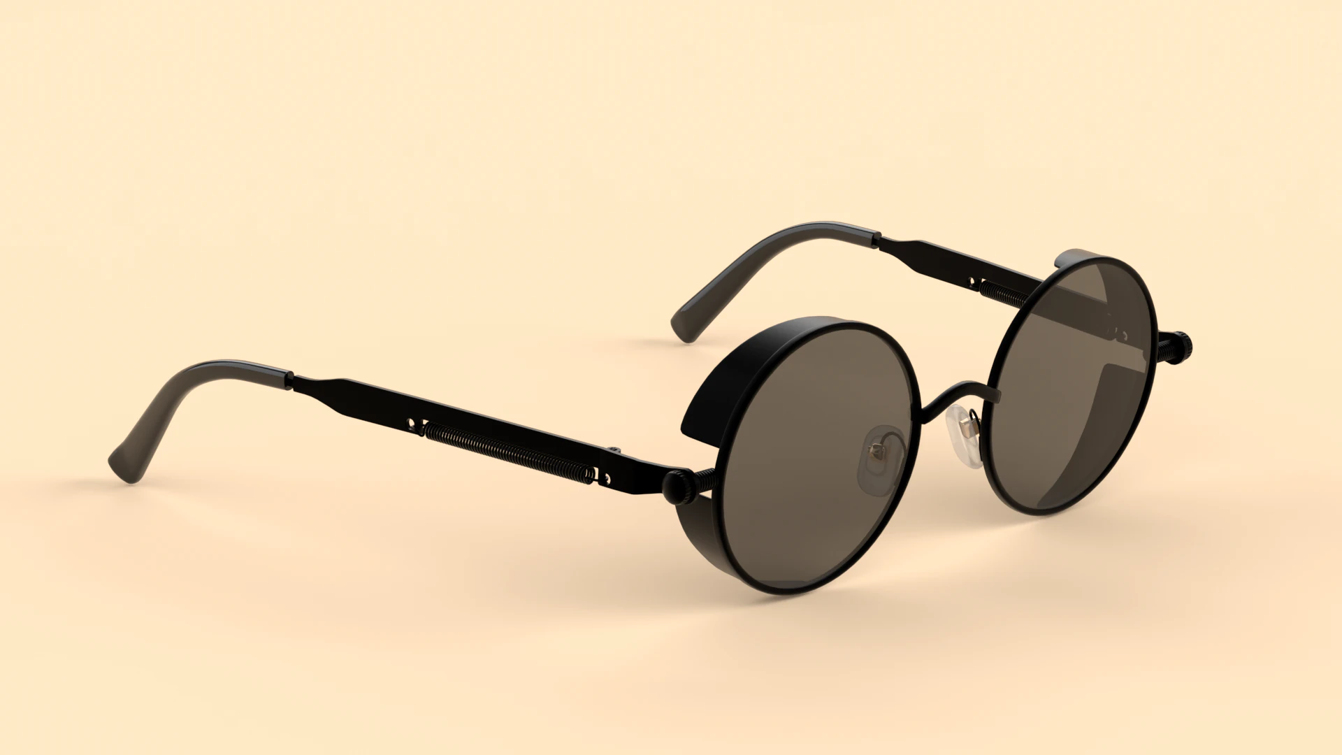 The Trinity Eyewear Glasses 3D Model .c4d .max .obj .3ds .fbx .stl .blend 