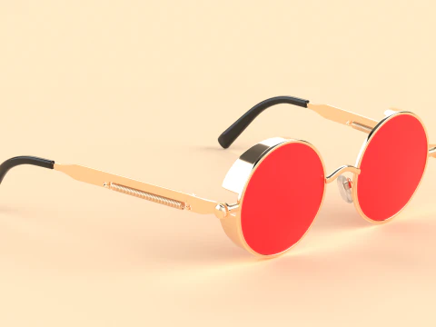The Trinity Eyewear Glasses 3D Model