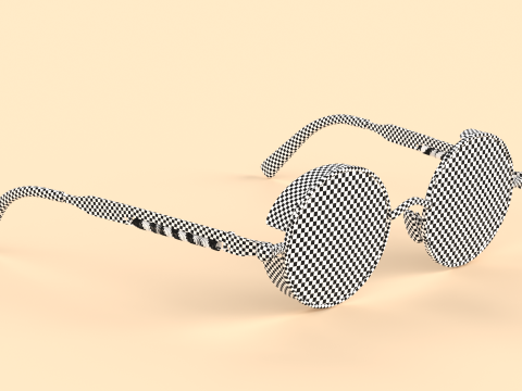 The Trinity Eyewear Glasses 3Dモデル