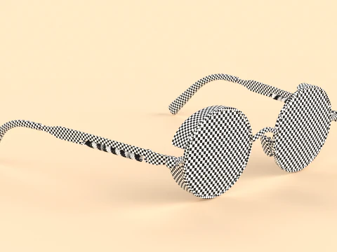 The Trinity Eyewear Glasses 3D Model