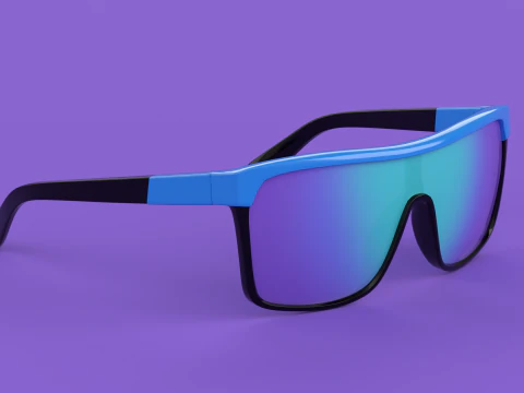 The Viper Eyewear Glasses 3D Model