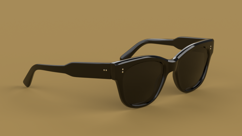 Glamour Eyewear Glasses 3D 模型 .c4d .max .obj .3ds .fbx .stl .blend 