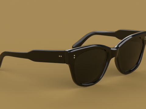 Glamour Eyewear Glasses 3Dモデル