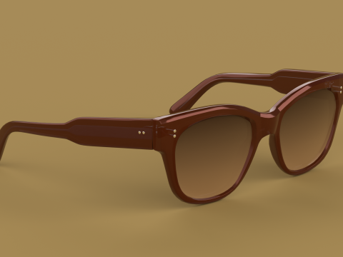 Glamour Eyewear Glasses 3D 模型