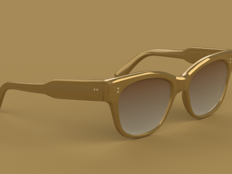 Glamour Eyewear Glasses 3D 模型
