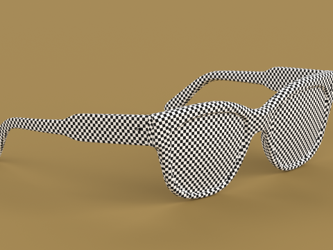 Glamour Eyewear Glasses 3D 模型