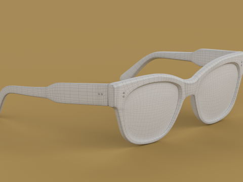 Glamour Eyewear Glasses 3D 模型