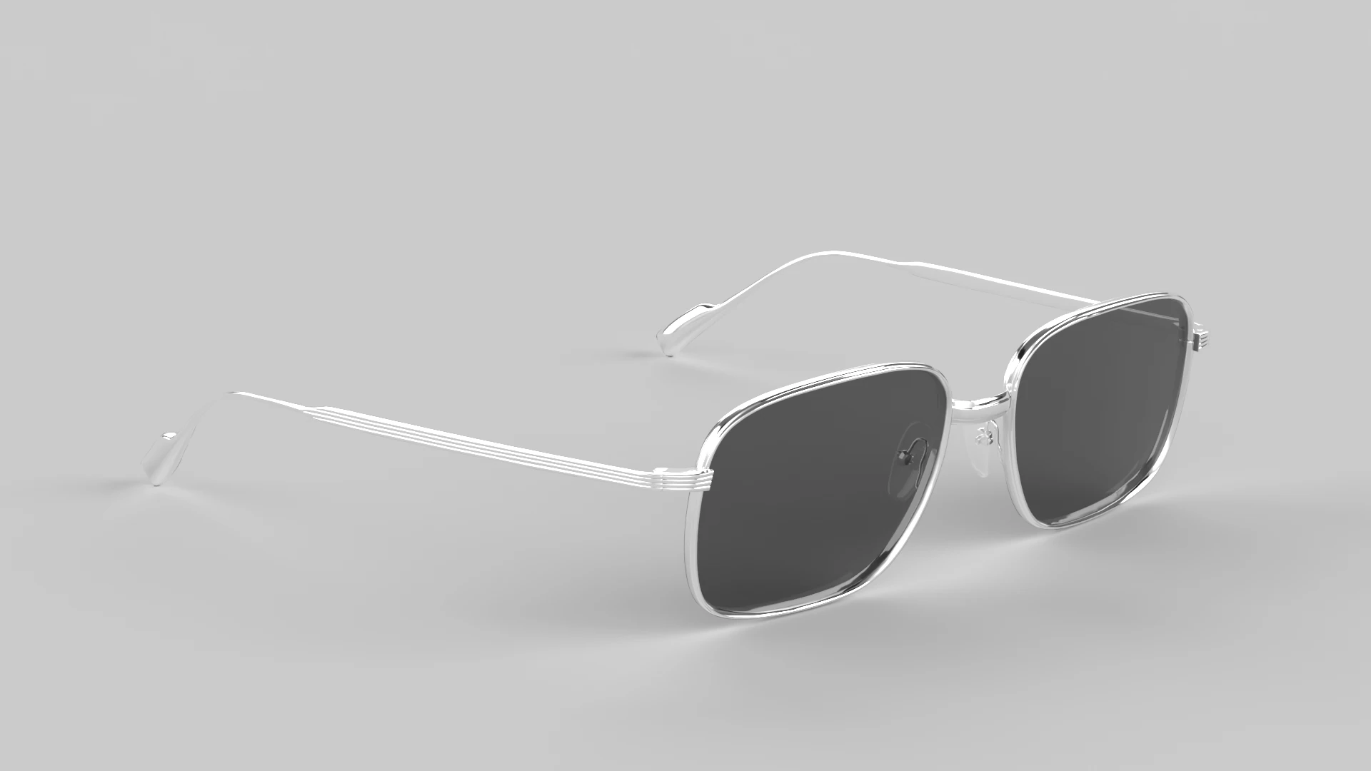 Titan Eyewear Glasses 3D Model .c4d .max .obj .3ds .fbx .stl .blend 
