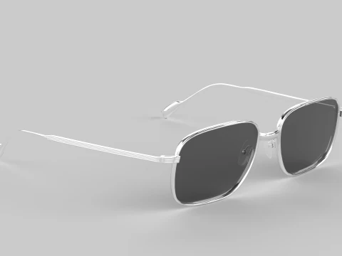 타이탄 안경 안경 3D 모델