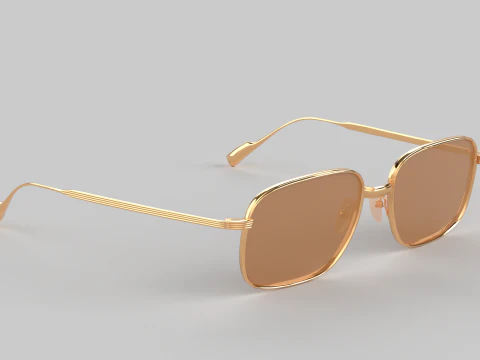 Titan Eyewear Glasses 3D Model