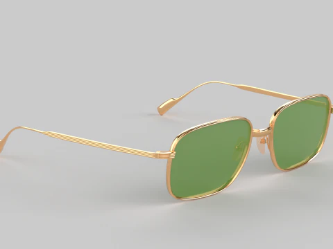 Titan Eyewear Glasses 3D Model
