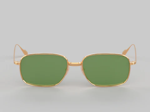 Titan Eyewear Glasses 3D Model