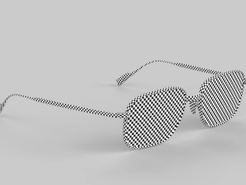 Titan Eyewear Glasses 3D Model
