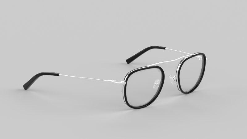 Leaven Eyewear Glasses Modelo 3D .c4d .max .obj .3ds .fbx .stl .blend 