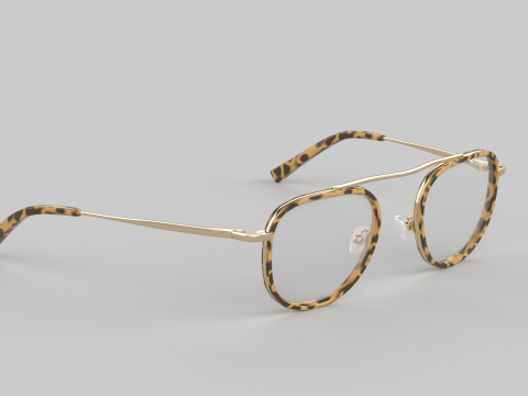 Leaven Eyewear Glasses Modelo 3D