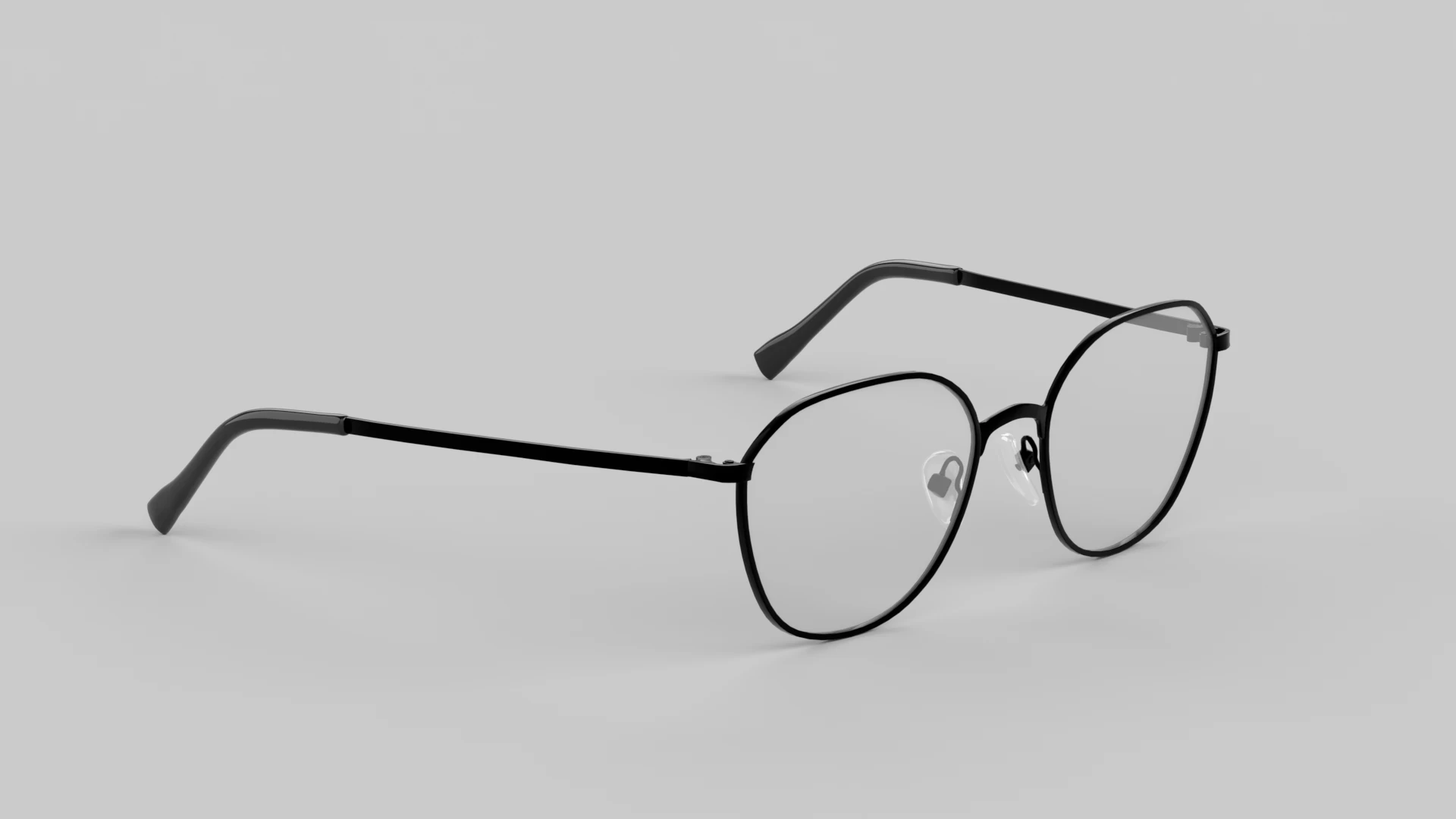 Vincent Eyewear Glasses 3D Model .c4d .max .obj .3ds .fbx .stl .blend