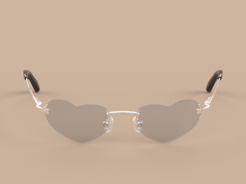 Love Eyewear Glasses 3D 모델