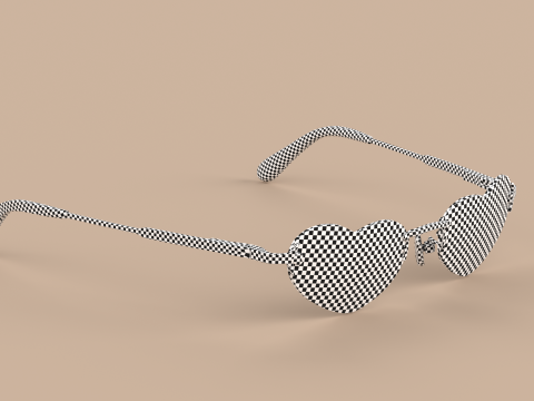 Love Eyewear Glasses 3D 모델