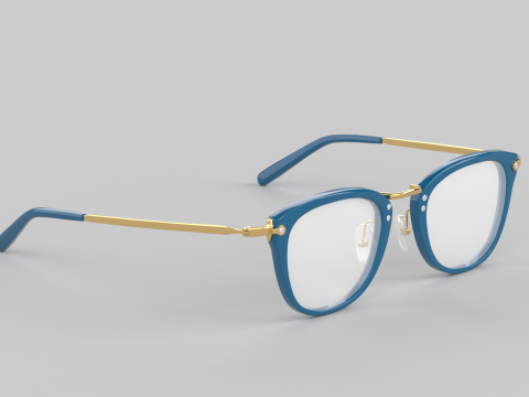 Rue Eyewear Glasses Model 3D