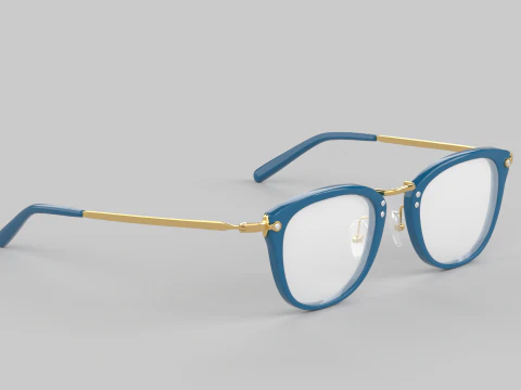 Rue Eyewear Glasses 3D Model