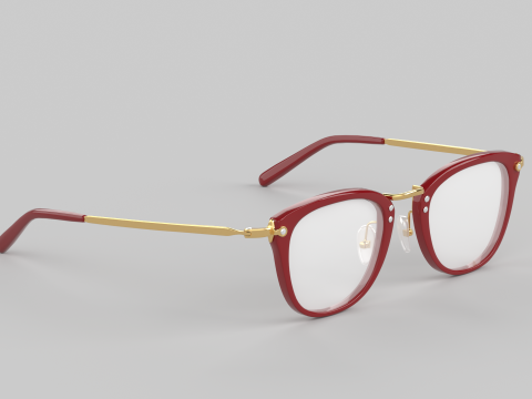 Rue Eyewear Glasses Model 3D