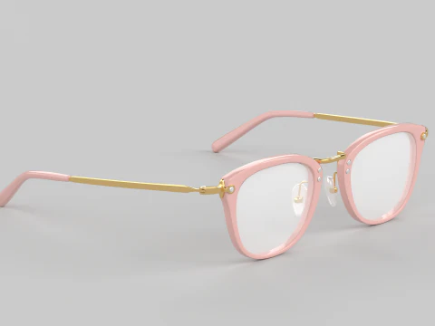 Rue Eyewear Glasses 3D Model