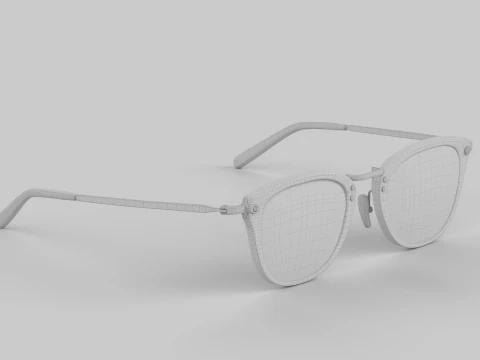 Rue Eyewear Glasses 3D Model