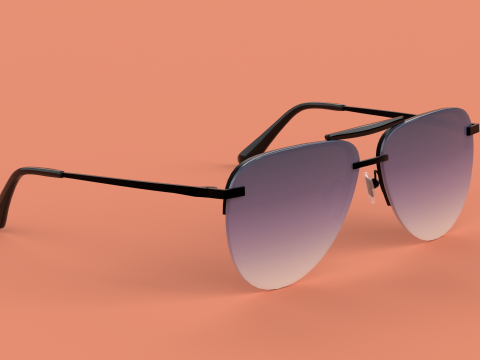 Tahoe Eyewear Glasses 3D Model