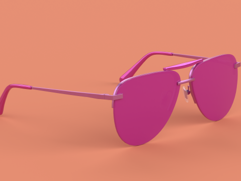 Tahoe Eyewear Glasses 3D Model