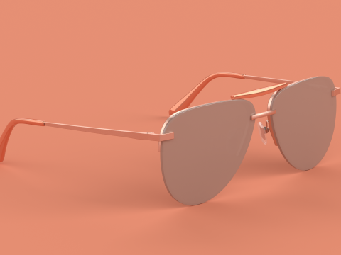 Tahoe Eyewear Glasses 3D Model