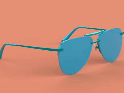 Tahoe Eyewear Glasses 3D Model