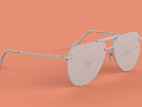 Tahoe Eyewear Glasses 3D Model