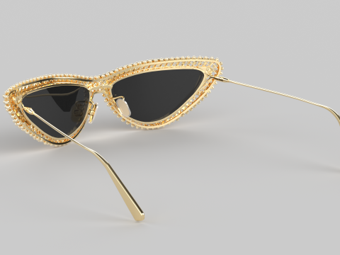 Pearls Eyewear Glasses 3D 모델