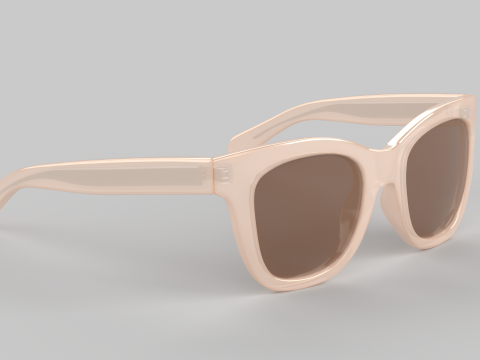 Lido Eyewear Glasses 3D मॉडल